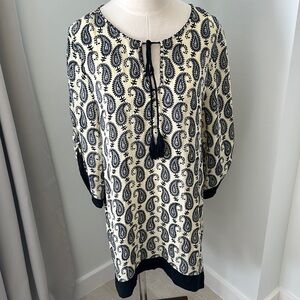 Tolani tunic 100 silk large